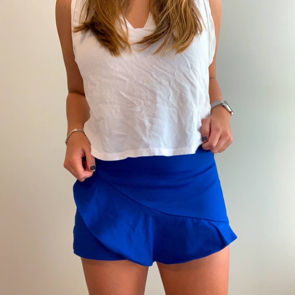 Royal Ruffle Skort